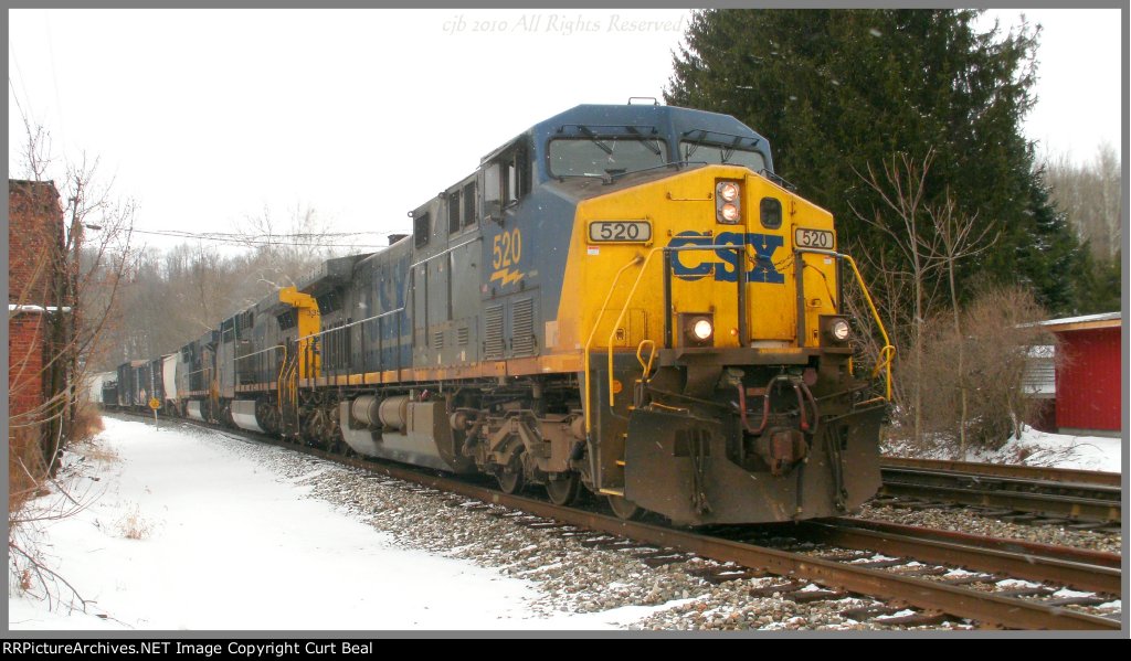 CSXT 520, 335, 5212